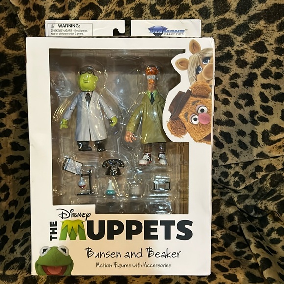 Muppets Bunsen and Beaker Action Figures - Picture 2 of 13
